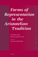 Forms of representation in the Aristotelian tradition.