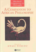 A companion to African philosophy /