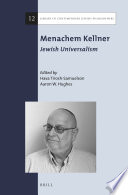 Menachem M. Kellner : Jewish universalism /