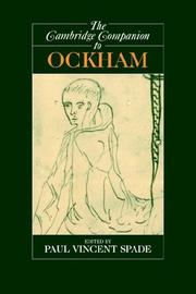 The Cambridge companion to Ockham /