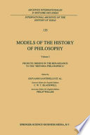 Models of the history of philosophy /