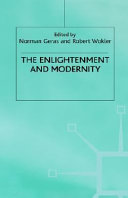 The Enlightenment and modernity /