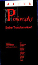 After philosophy : end or transformation? /