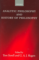 Analytic philosophy and history of philosophy /