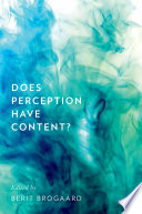 Does perception have content? /