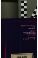 Phenomenology and Marxism /