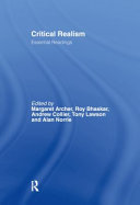 Critical realism : essential readings /