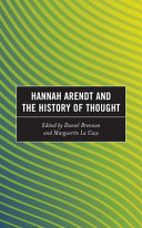 Hannah Arendt and the history of thought /