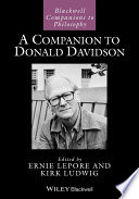 A companion to Donald Davidson /