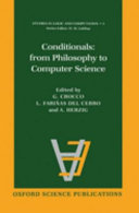 Conditionals : from philosophy to computer science /