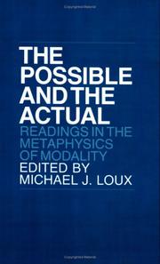 The Possible and the actual : readings in the metaphysics of modality /