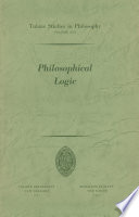 Philosophical logic /