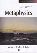 The Blackwell guide to metaphysics /