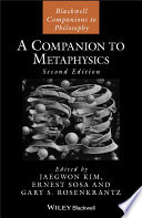 A companion to metaphysics /