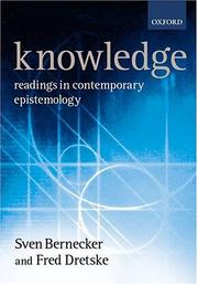 Knowledge : readings in contemporary epistemology /