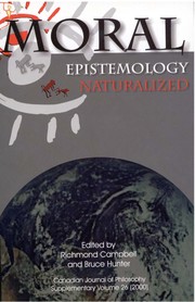 Moral epistemology naturalized /