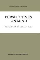 Perspectives on mind /