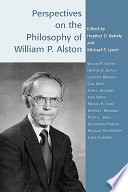 Perspectives on the philosophy of William P. Alston /