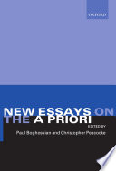 New essays on the a priori /