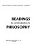 Readings for an introduction to philosophy /