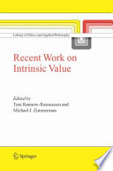 Recent work on intrinsic value /