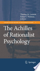 The achilles of rationalist psychology /