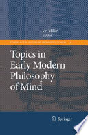 Topics in early modern philosophy of mind /