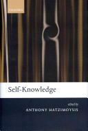 Self-knowledge /