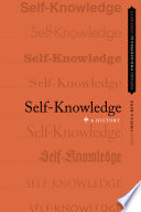 Self-knowledge : a history /