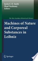 Machines of nature and corporeal substances in Leibniz /