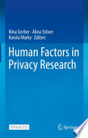 Human Factors in Privacy Research /