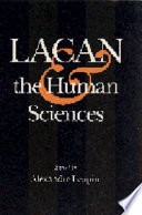 Lacan and the human sciences /