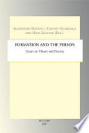 Formation and the person : essays in theory and practice /