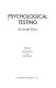 Psychological testing : an inside view /