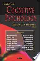 Frontiers in cognitive psychology /