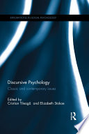 Discursive psychology : classic and contemporary issues /