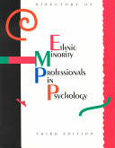 Directory of ethnic minority professionals in psychology /