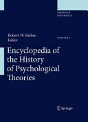 Encyclopedia of the history of psychological theories /