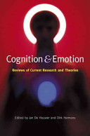 Cognition and emotion : reviews of current research and theories /