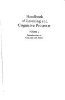 Handbook of learning and cognitive processes /