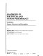 Handbook of perception and human performance /