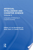 Language and meaning in cognitive science : cognitive issues and semantic theory /
