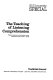 The Teaching of listening comprehension : papers presented at the Goethe Institut Colloquium held in Paris in 1979.