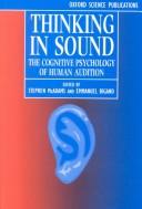 Thinking in sound : the cognitive psychology of human audition /