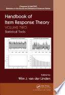 Handbook of item response theory.