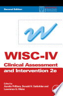 WISC-IV clinical assessment and intervention /