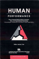 Human performance.