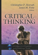 Critical thinking /