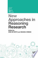 New approaches in reasoning research /