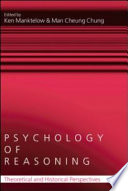 Psychology of reasoning : theoretical and historical perspectives /